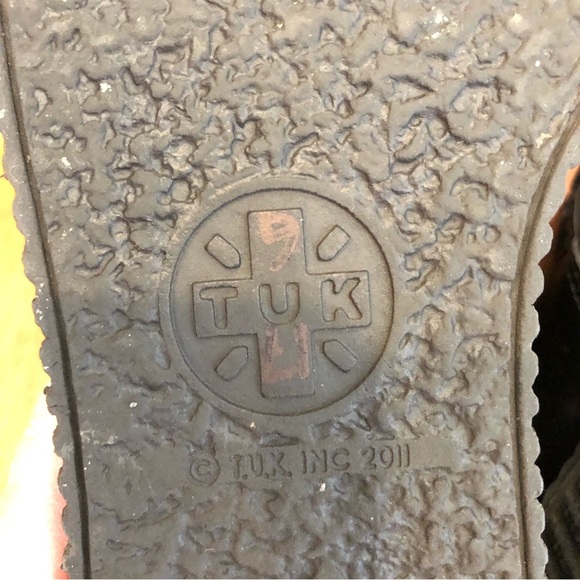 TUK 3-Buckle Pointed Creeper Low Boot, Size 6 - Picture 4 of 15